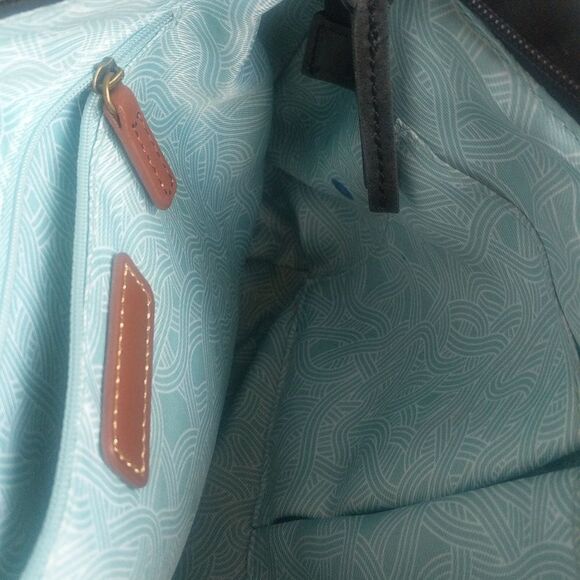 The Sak Indio SmokyBlack Leather Hobo Shoulder Bag - Picture 9 of 16